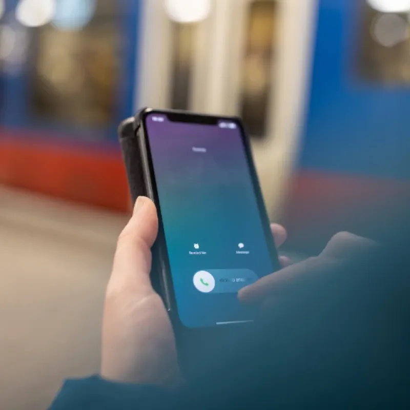 Roofing service phone call.