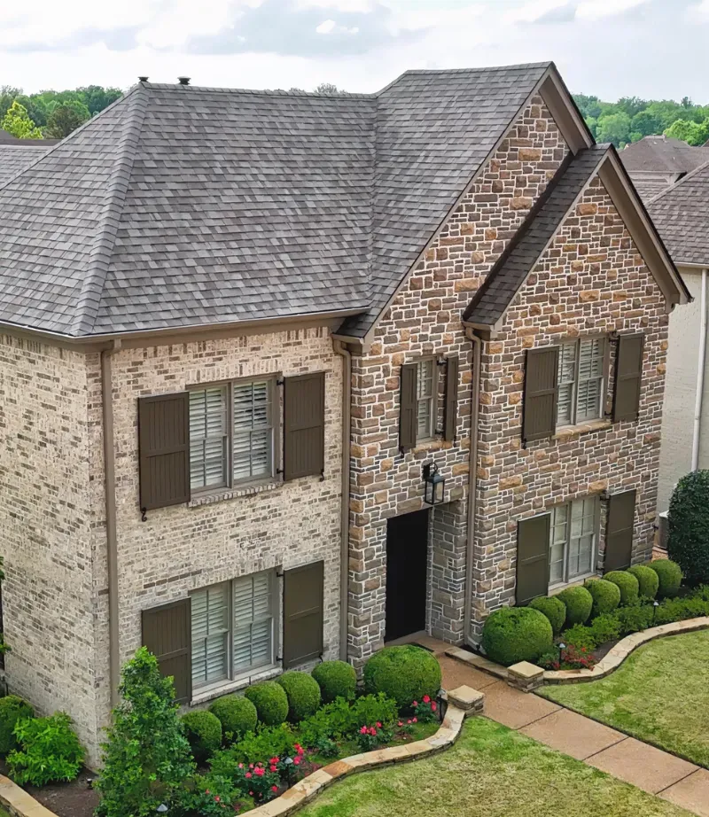 Owens Corning Duration Driftwood shingles.