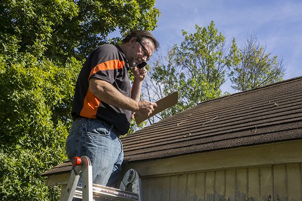 Roof Damage Inspection in Memphis TN