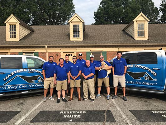 masters roofing team