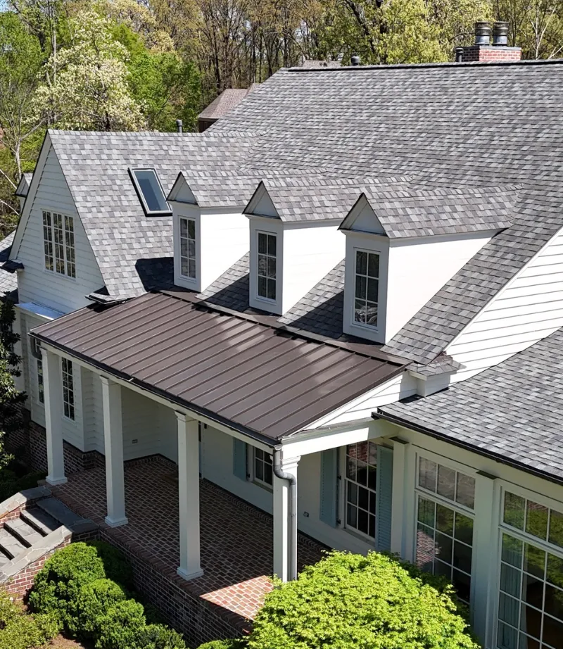 Certainteed Georgetown Gray shingles.