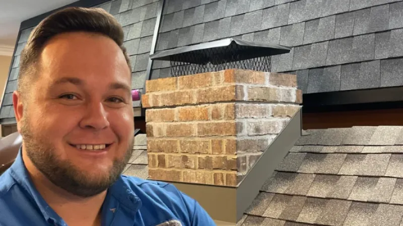 Roofing specialist Andrew Itnyre.
